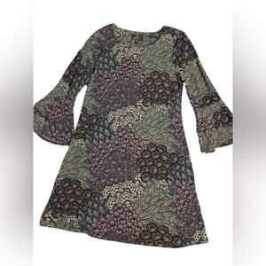 Ronni Nicole Women’s Long Sleeve Dress Mixed Floral Pattern‎ Size Medium